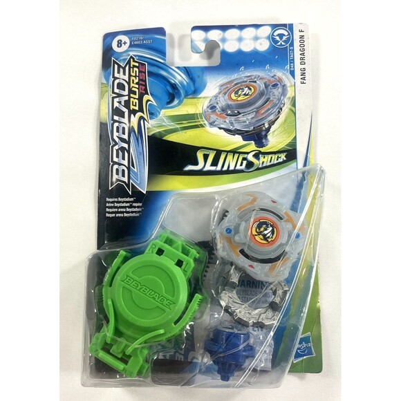 Beyblade Burst Rise Slingshock Fang Dragon F Starter Pack New Factory Sealed - Picture 2 of 9